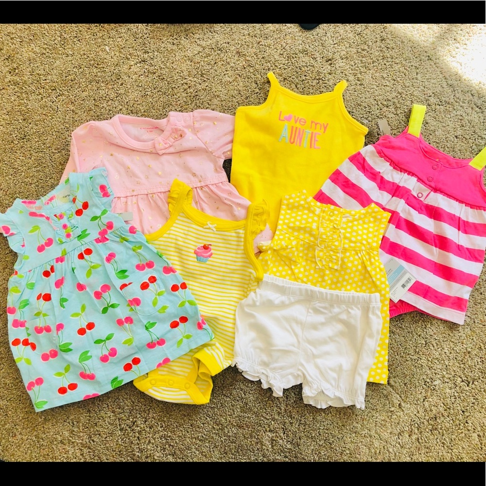 NWT Baby girl clothes mix 3-9 m